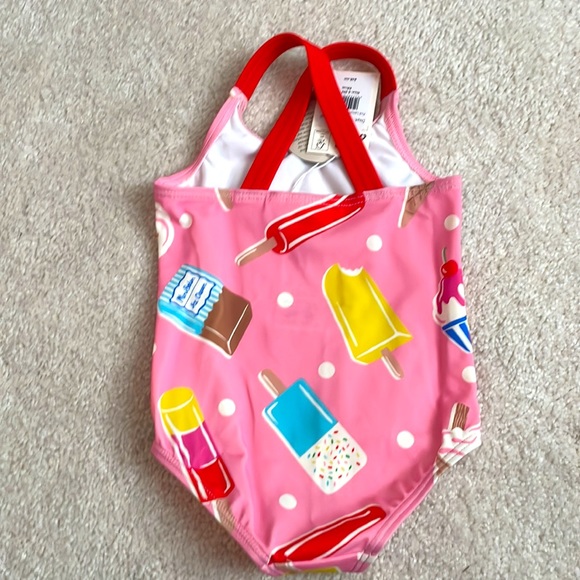 🏖️Host Pick🏖️ Mini Boden NWT baby girl sz 3-6 month swimsuit bundle (2 suits) - Picture 7 of 9